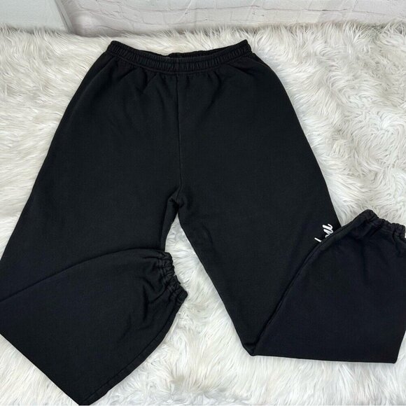 Mayfair The Label Black Change Starts With You French Terry Jogger Med/W26/L28.5 - Picture 1 of 10